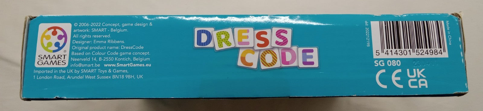 Dress Code Smart Games Puzzle Game – Fashion Matching Toy for Educational Fun