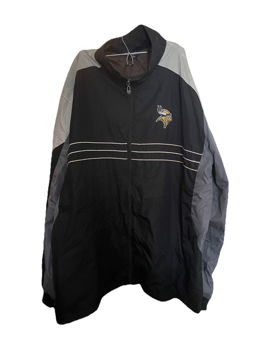 Reebok NFL Vikings Windbreaker XXL Men’s Jacket Purple Lightweight Team