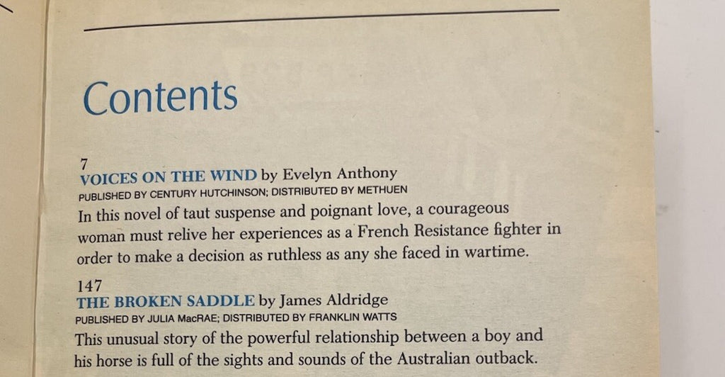 Reader’s Digest Condensed Books 1st Ed 1986 Leather Bound w/ Gilt Edges - NM