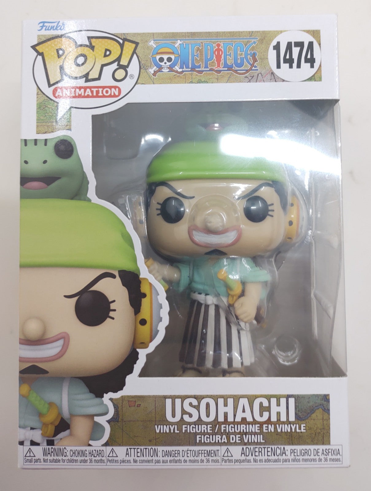 Funko Pop! One Piece Usohachi (Usopp Wano) #1474 Vinyl Figure New