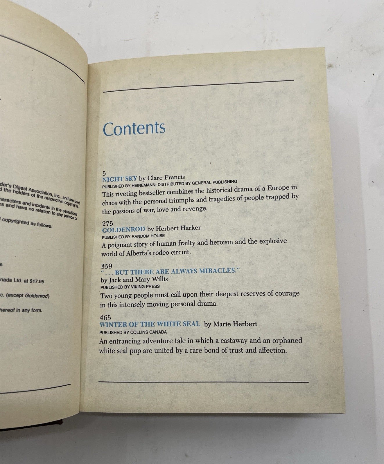 1984 Reader's Digest Condensed 1st Ed HC Leather Gilt Vtg NM Fiction