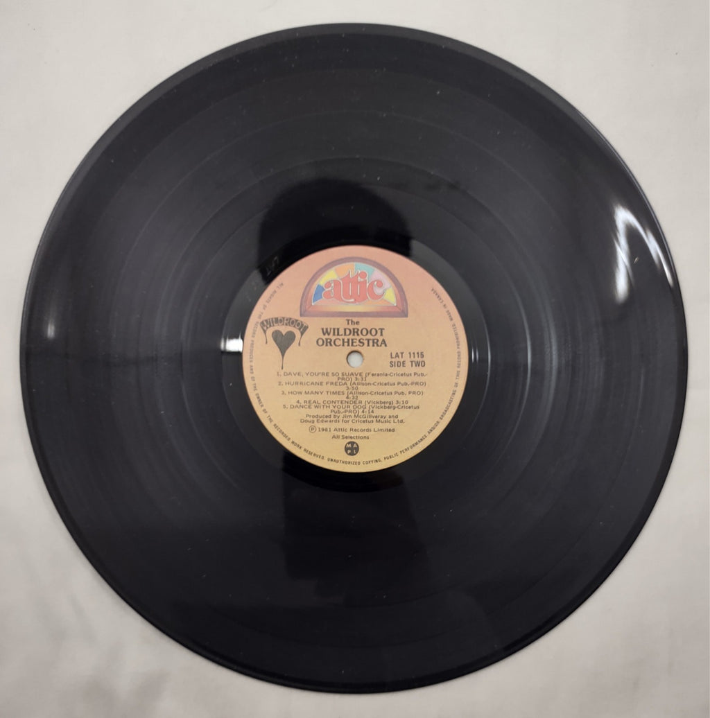 Wildroot Orchestra LP Attic LAT 1115 Canada 1981 MAPL “Dave You’re So Suave