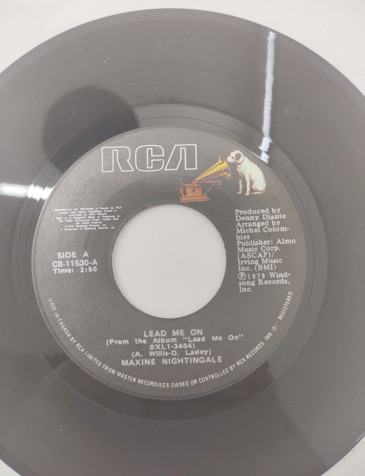 Maxine Nightingale Love Me Like You Mean It 7" 45 Vinyl 1979 RCA