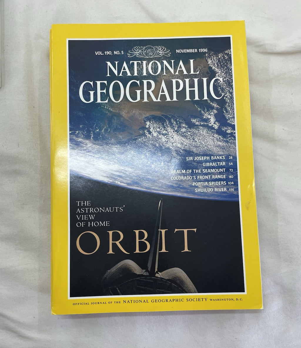 Vintage Nat Geo Lot Jul–Dec 1996 Slipcover Set | Wildlife, Illustrated