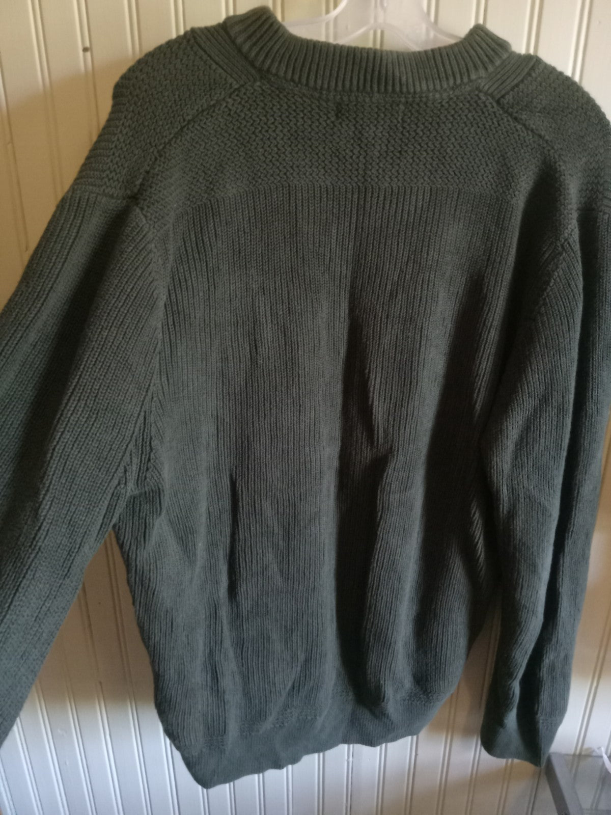 Eddie Bauer 100% Cotton Pullover Sweater – Men's XL, Casual Knit