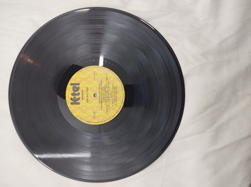 Don Williams – 20 Of My Best LP 1978 K-Tel WC-339 Country Hits
