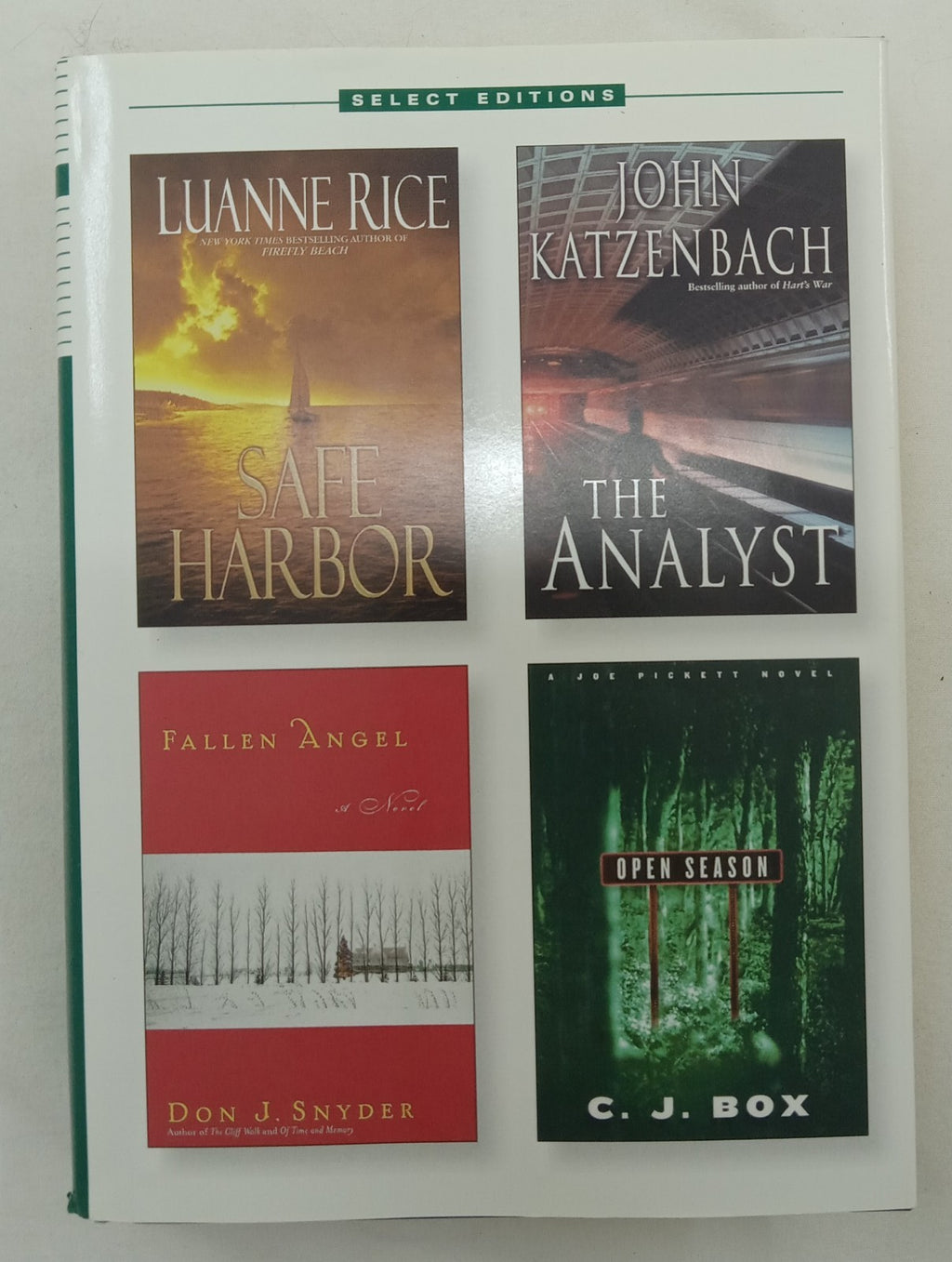 Reader's Digest Select Editions Vol 3 2002 HC 1st Ed w/ Dust Jacket