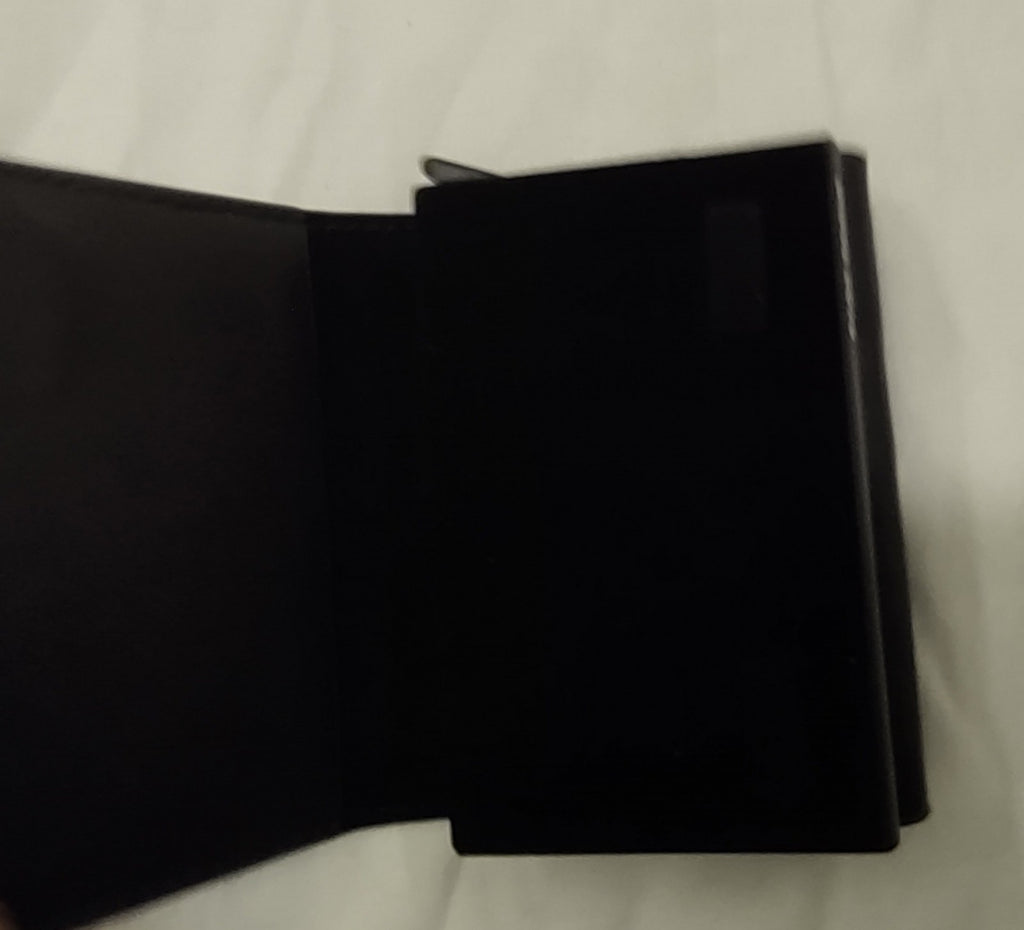 Badge Boys Leather Badge Wallet Black – Police ID Holder NEW