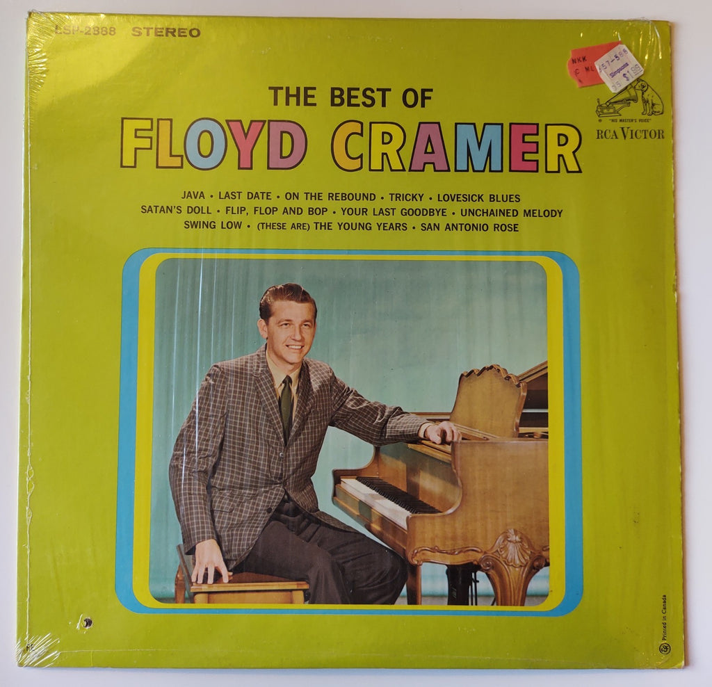 Floyd Cramer The Best Of LSP-2888 Stereo Mono Piano Hits Java LP 1964