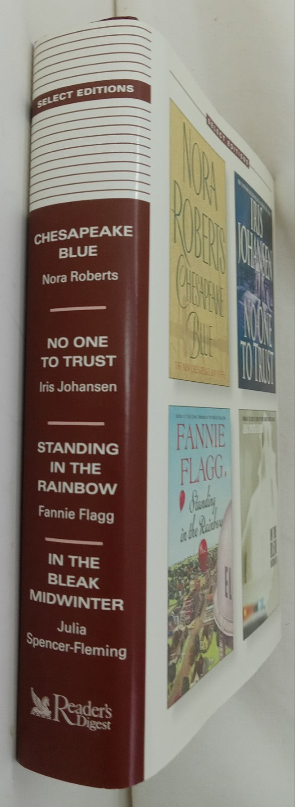 Reader's Digest 4 Novels in 1 HC 2003 1st Ed w/ Dust Jacket Leather Bound NM