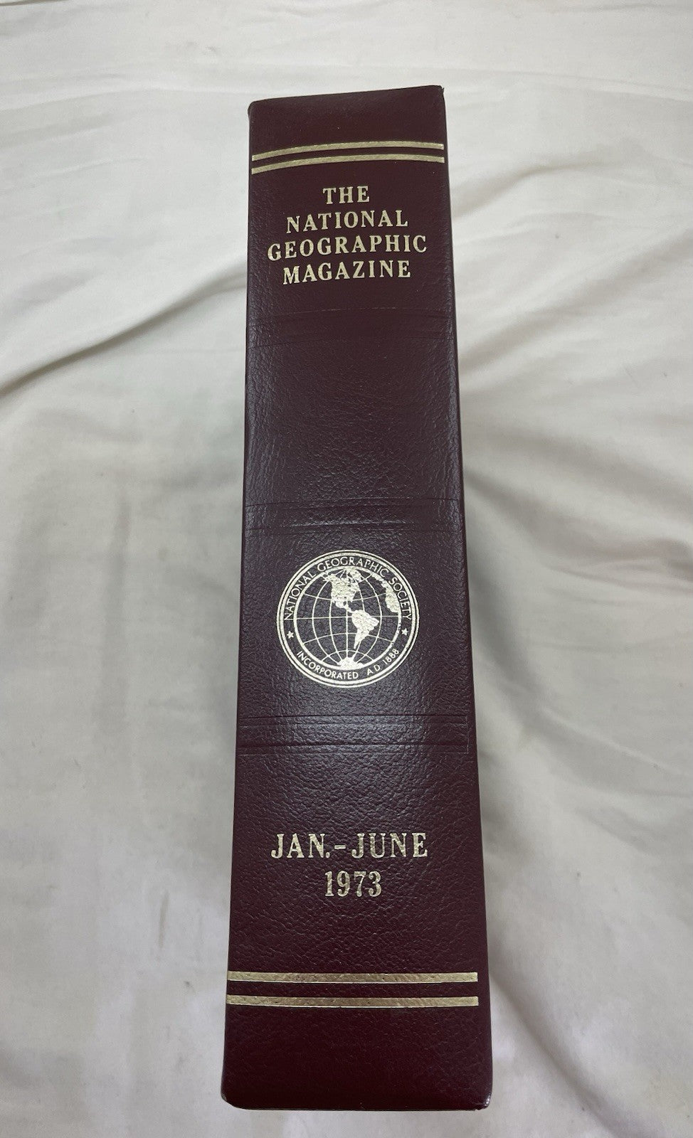 Vintage Nat Geo Jan–Jun 1973 Slipcover Set | Illustrated, Travel, Rare