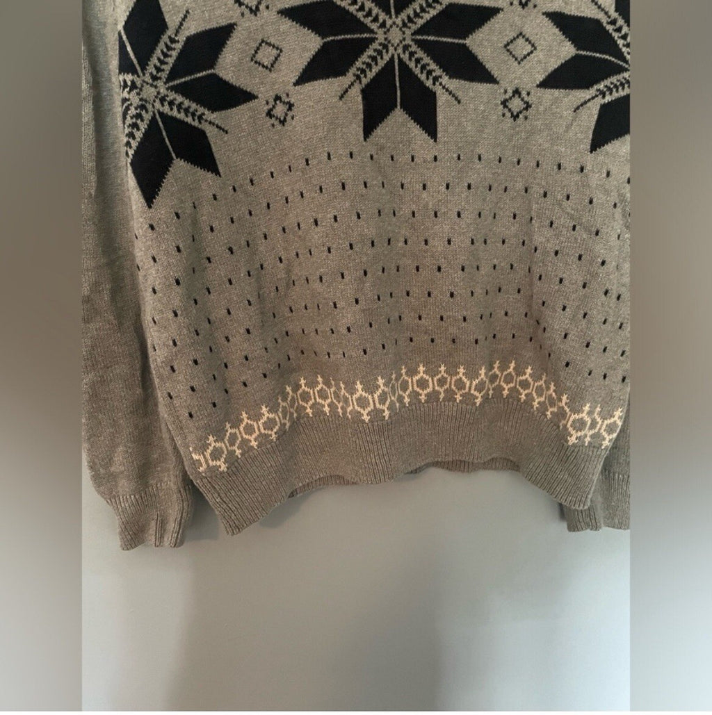 Men’s Weatherproof Vintage Collection 100% Cotton Winter Sweater – VG