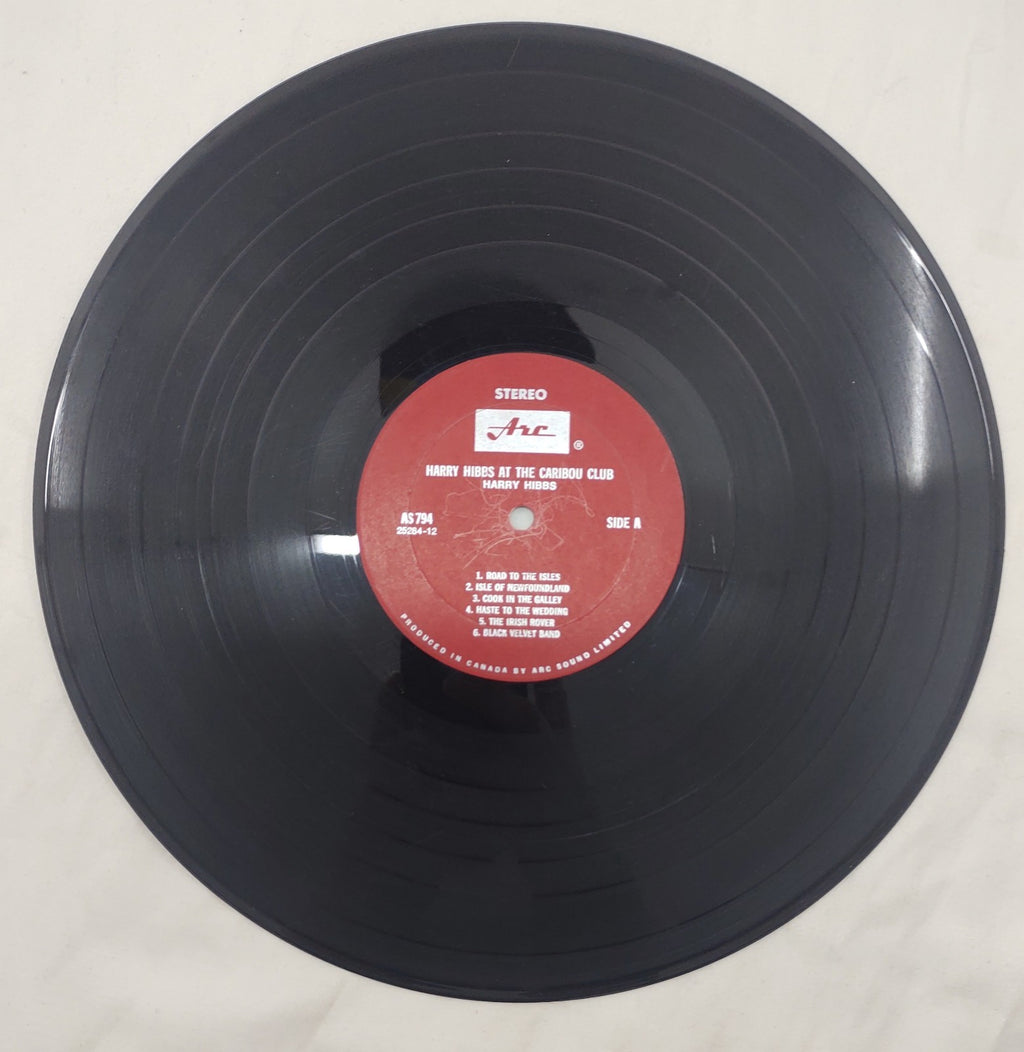Harry Hibbs – At The Caribou Club (1968) Vinyl LP ARC AS-794 Newfoundland
