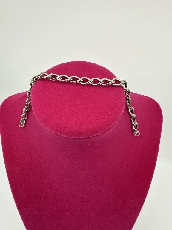 Sterling Silver Rope Bracelet 7" – Women’s Fine Jewelry, Classic Design