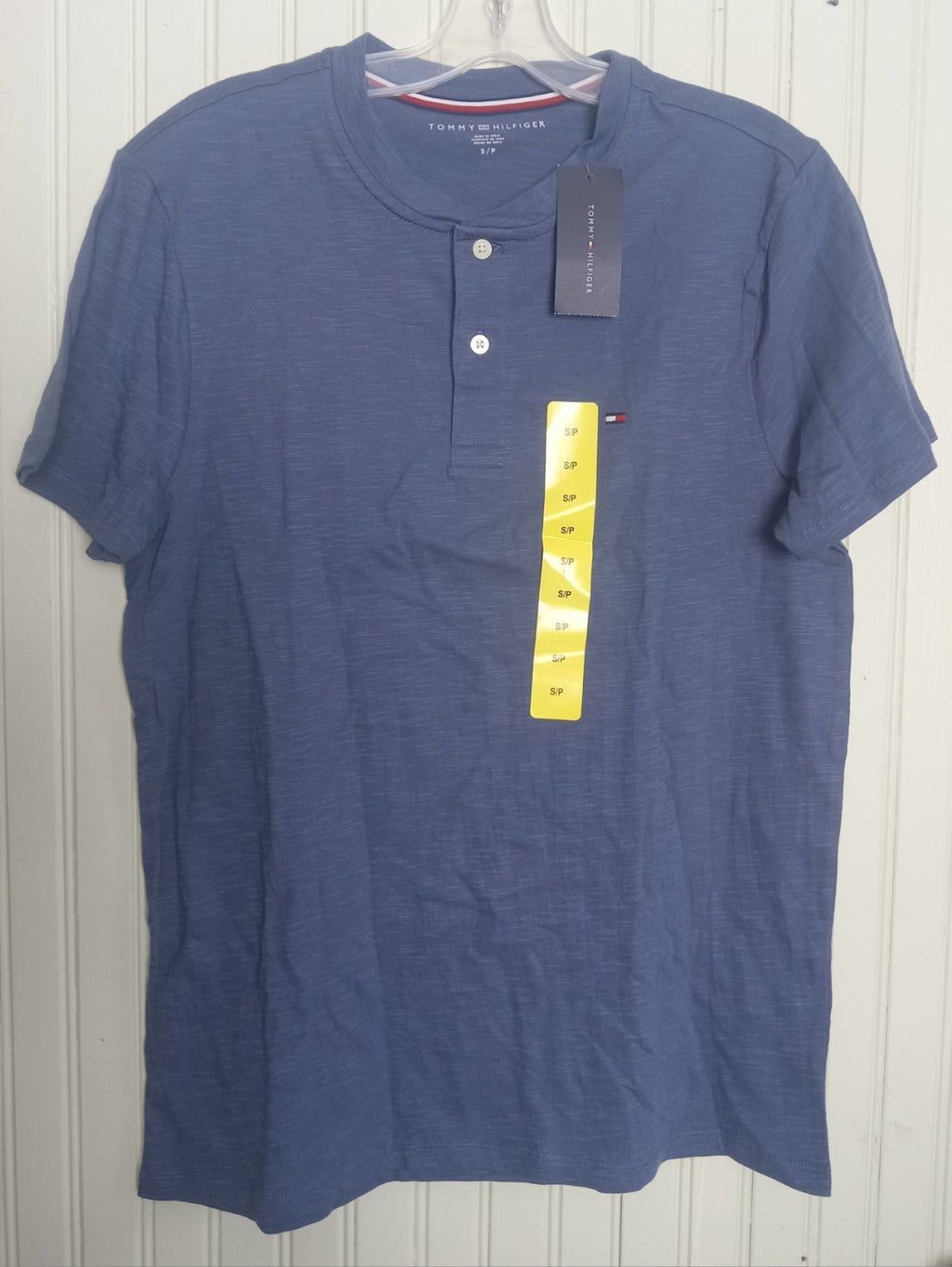 NWT Men’s Tommy Hilfiger Blue Crewneck T-Shirt Size Small – Classic Fit