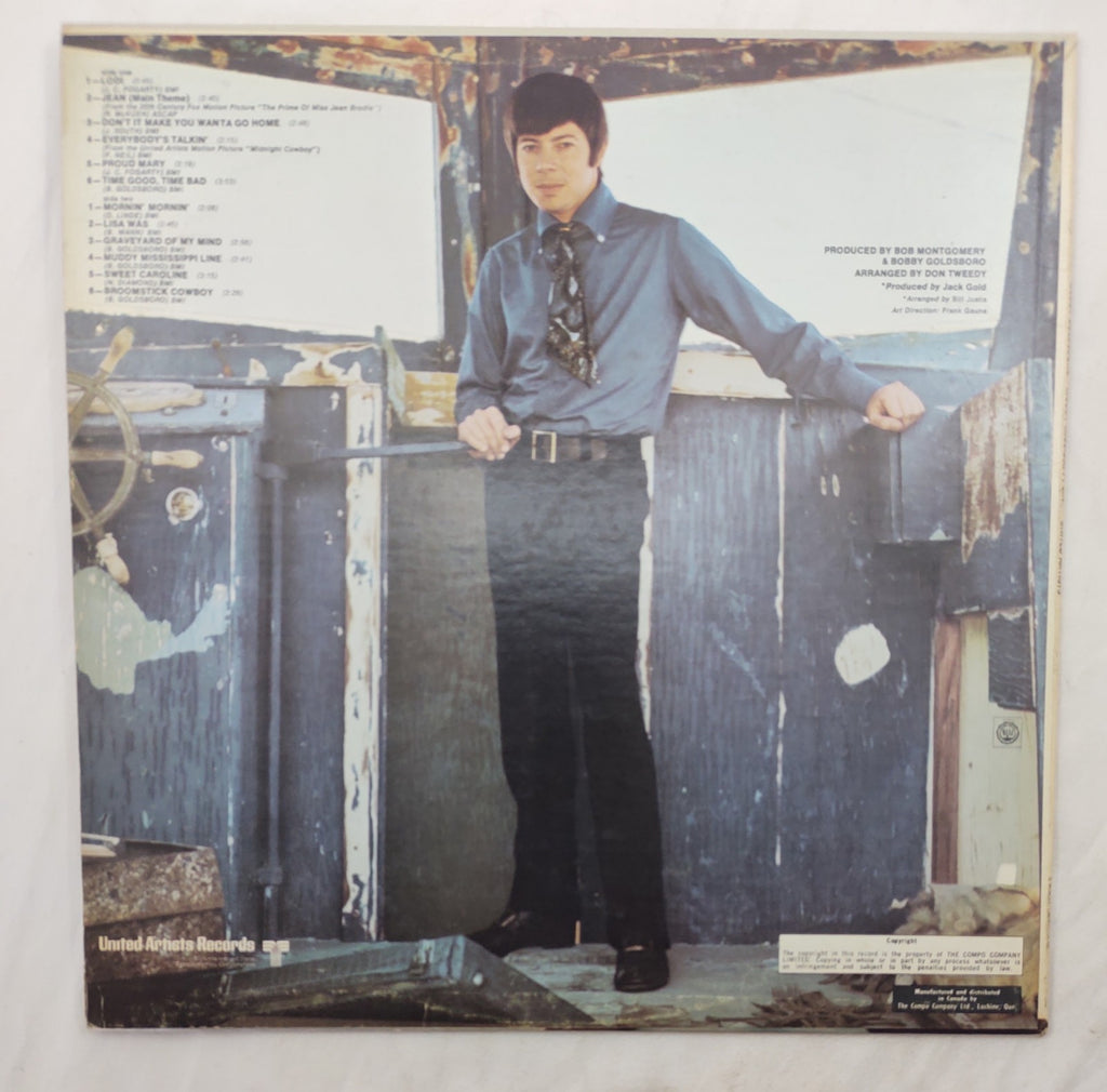 Bobby Goldsboro – Muddy Mississippi Line LP Stereo United Artists UAS-6735