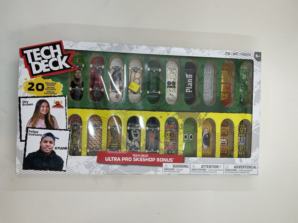 Tech Deck 20 Ultra Pro Skate Shop Fingerboard – Bonus Sealed Collector Set