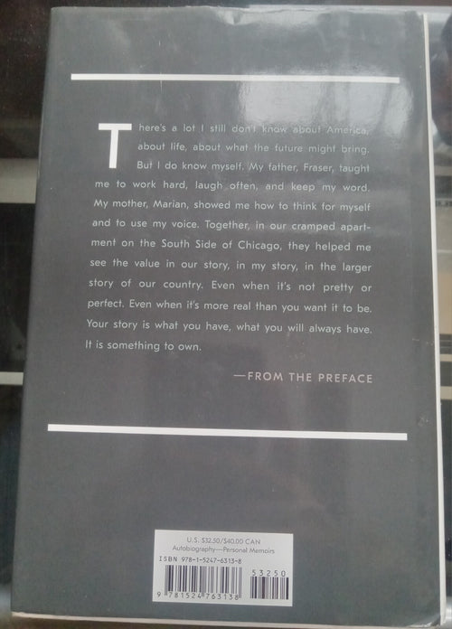 Becoming by Michelle Obama – 2018 Memoir HC VG+