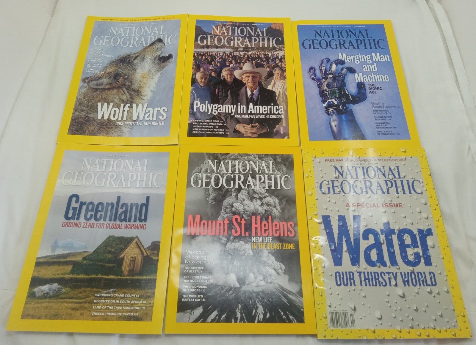 Nat Geo Magazines With Slipcover Jan To June 2010