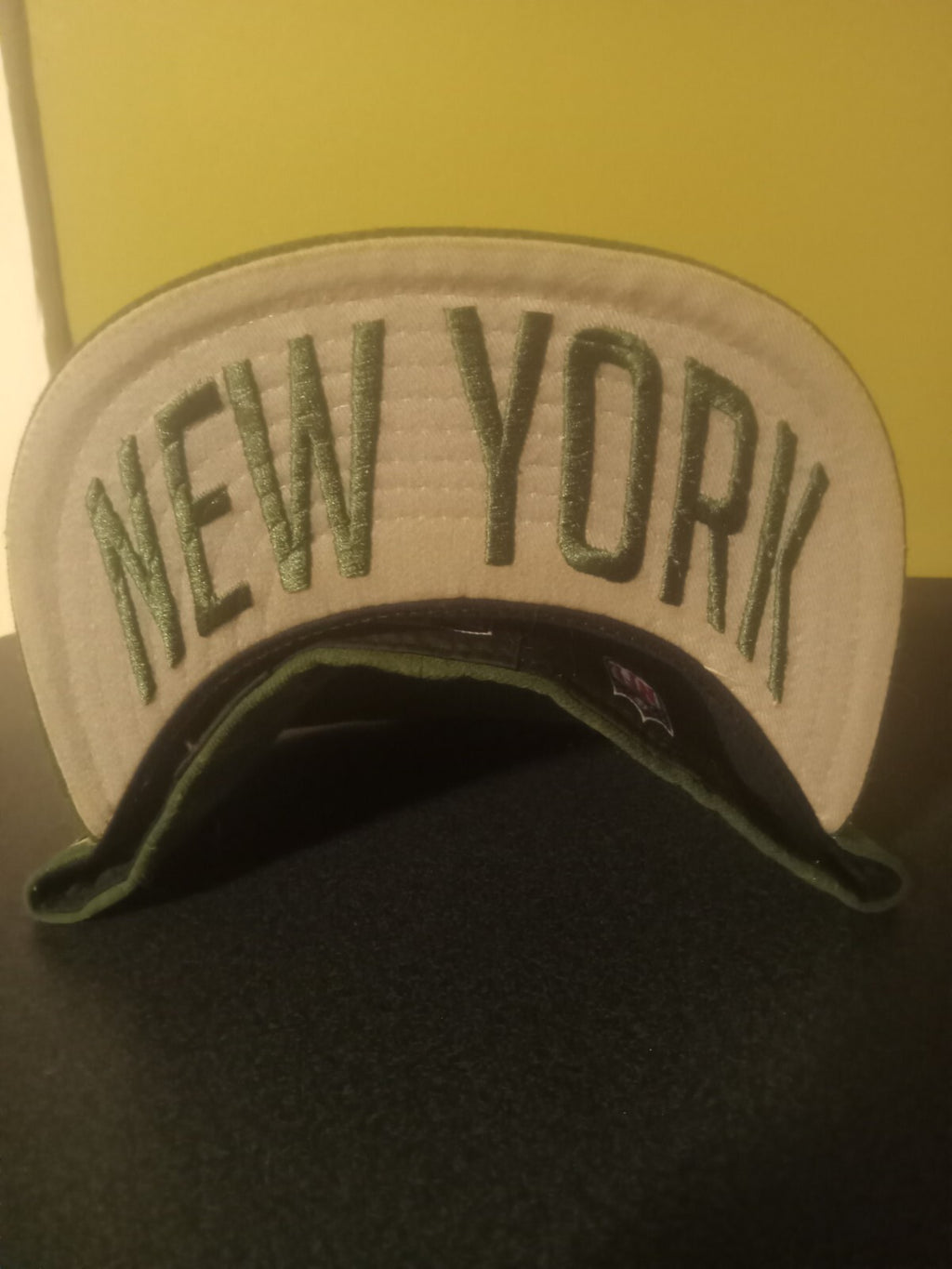 New York Jets Hat New Era 59FIFTY Flat Bill Fitted Cap 7 3/4 NFL Draft Football