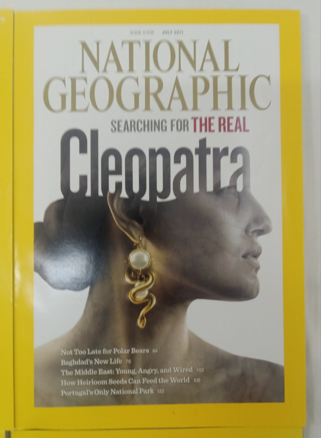 Nat Geo Magazine With Slipcover July To December 2011