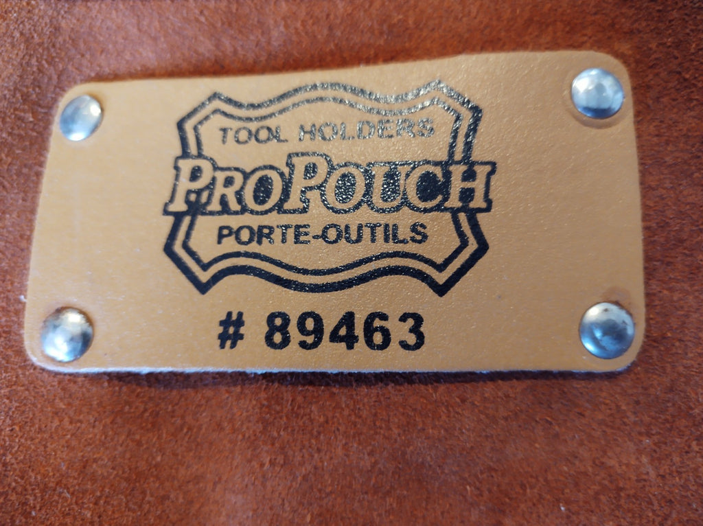 Tool Holders Pro Pouch 89463 Heavy Duty Belt Organizer Tradesman Tool Waist Bag