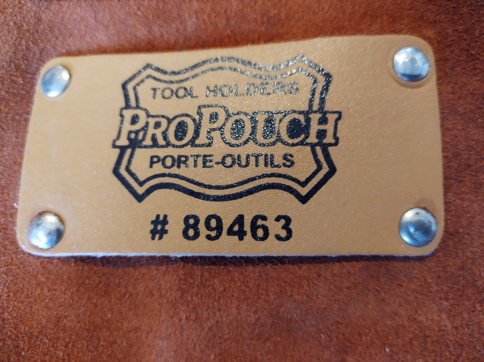 Tool Holders Pro Pouch 89463 Heavy Duty Belt Organizer Tradesman Tool Waist Bag