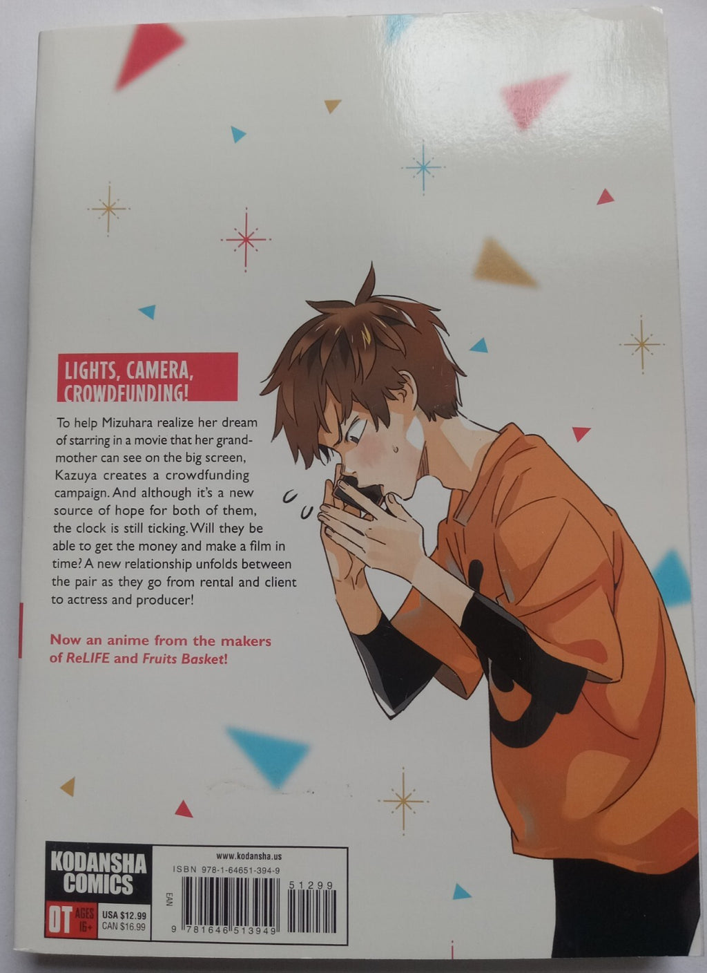 Rent-A-Girlfriend Vol. 13 Manga Comic Book by Reiji Miyajima (VG+) English