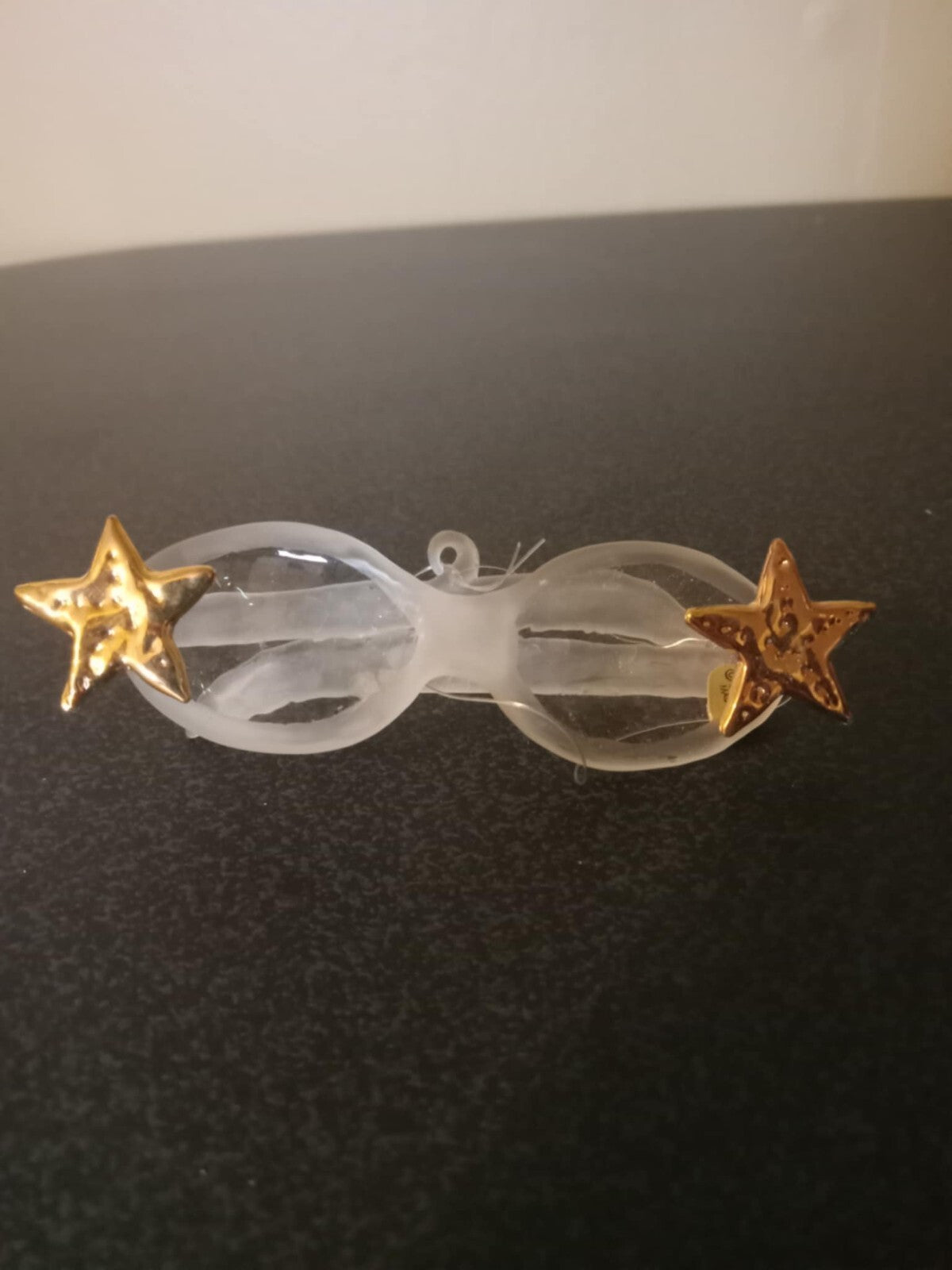 Silvestri Blown Glass Sunglasses Ornament with Stars & Tree Décor Holiday Decor