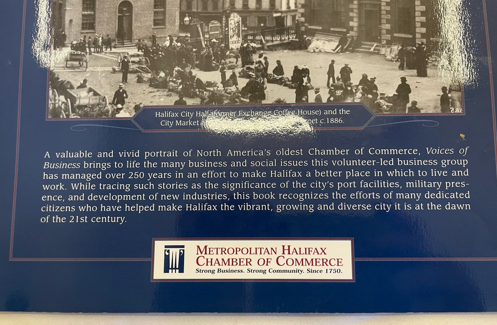 Voices of Biz Halifax NS 1750–2000 PB History Canada Commerce Vtg RARE