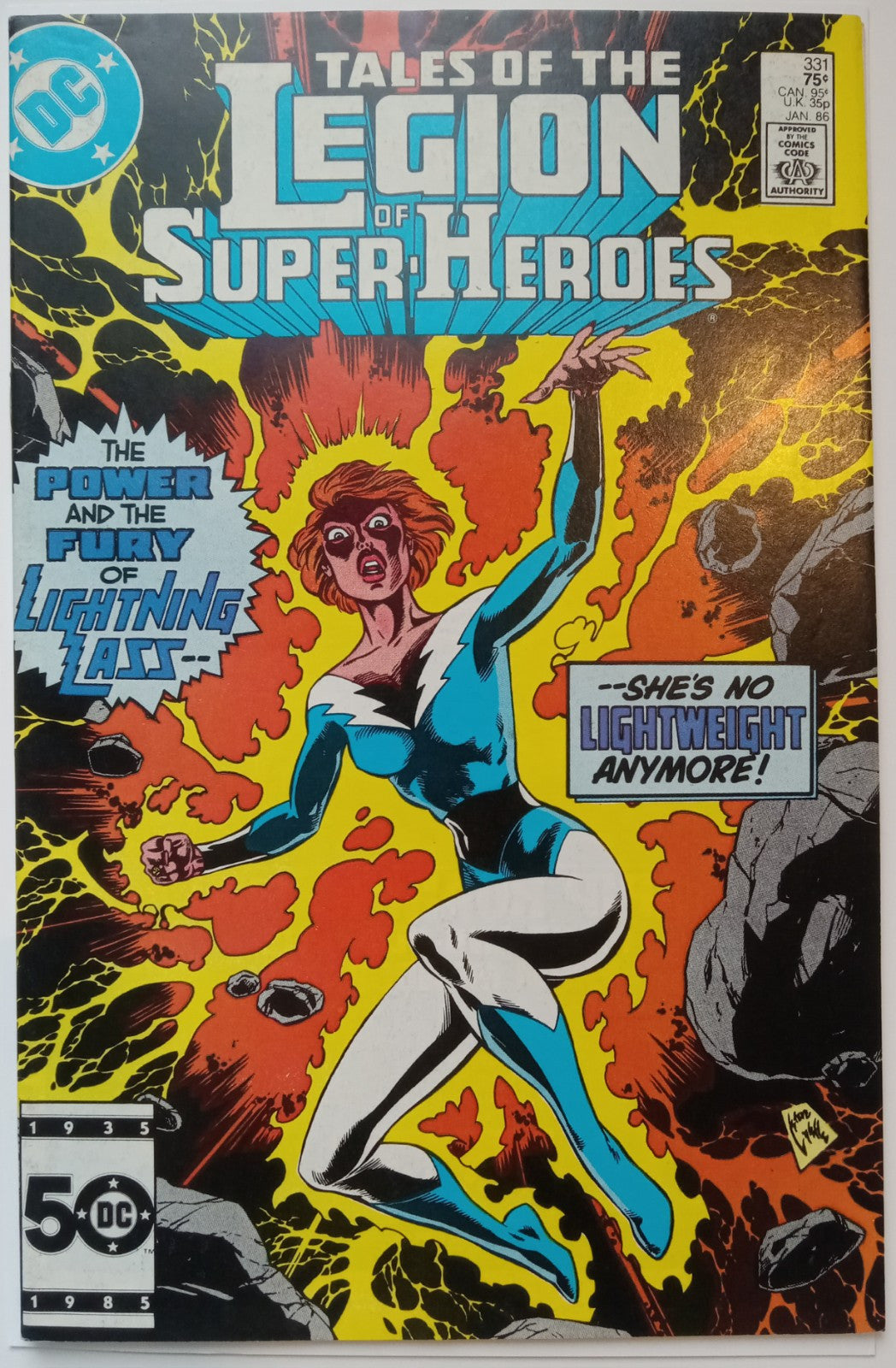 Tales of the Legion #331 (1986) DC Comic VF Condition Bagged and Boarded