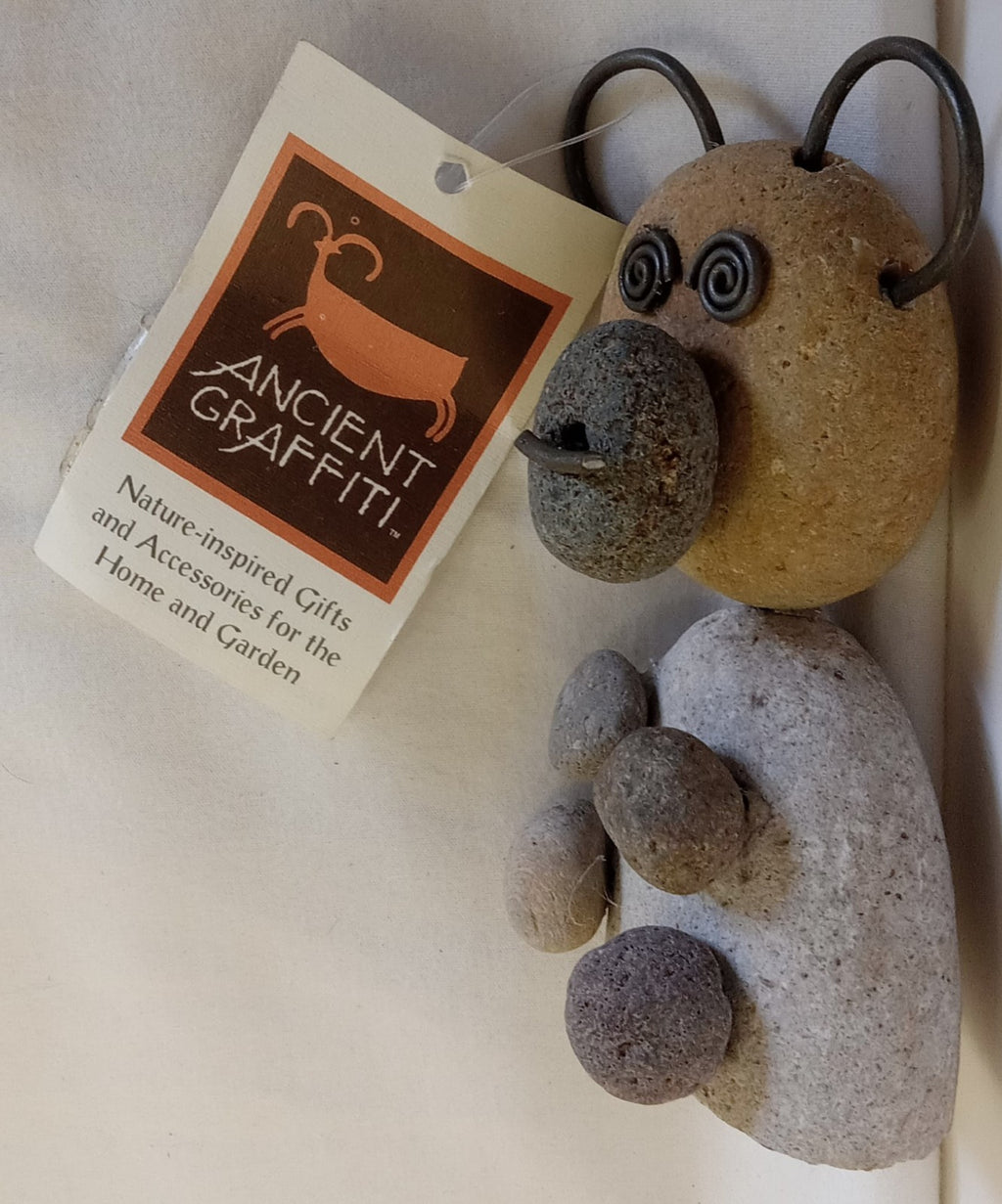 Rock Bear Art Statue – Handcrafted Stone Sculpture for Unique Home Decor