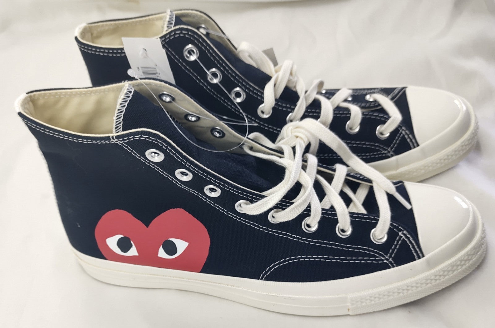 Converse x Comme des Garçons Play Chuck 70 High Black Sneakers – New in Box