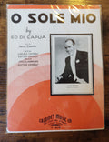 O Sole Mio Jack Denny Orchestra Ed Di Capua Calumet Music Co V216 Sheet