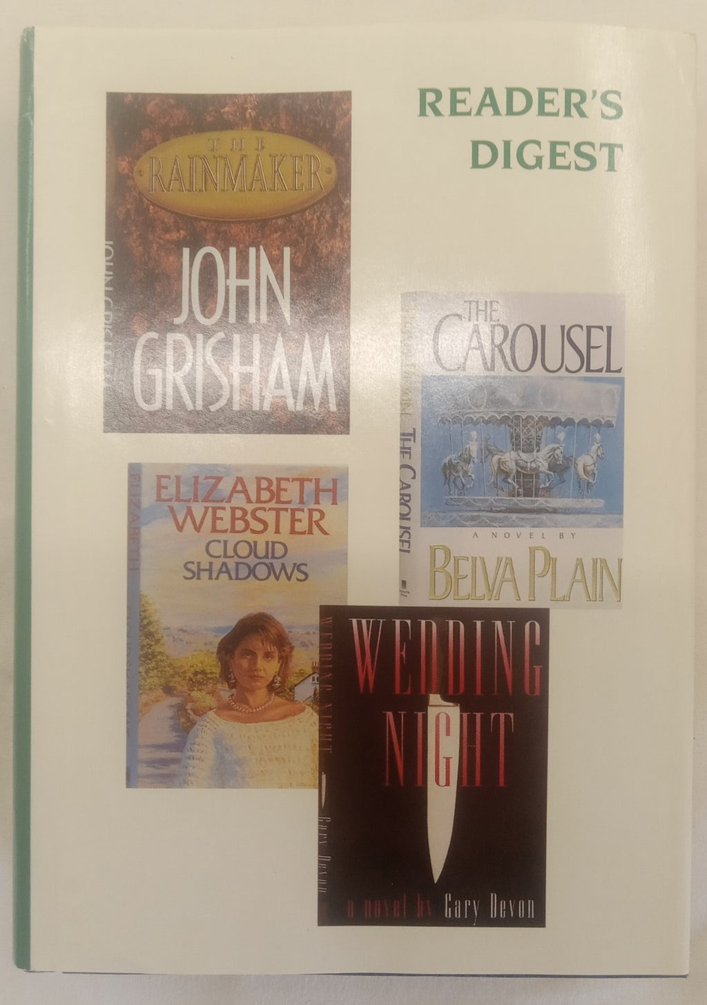 Readers Digest Select Editions Condensed Book First Edition Hardcover Book 1995