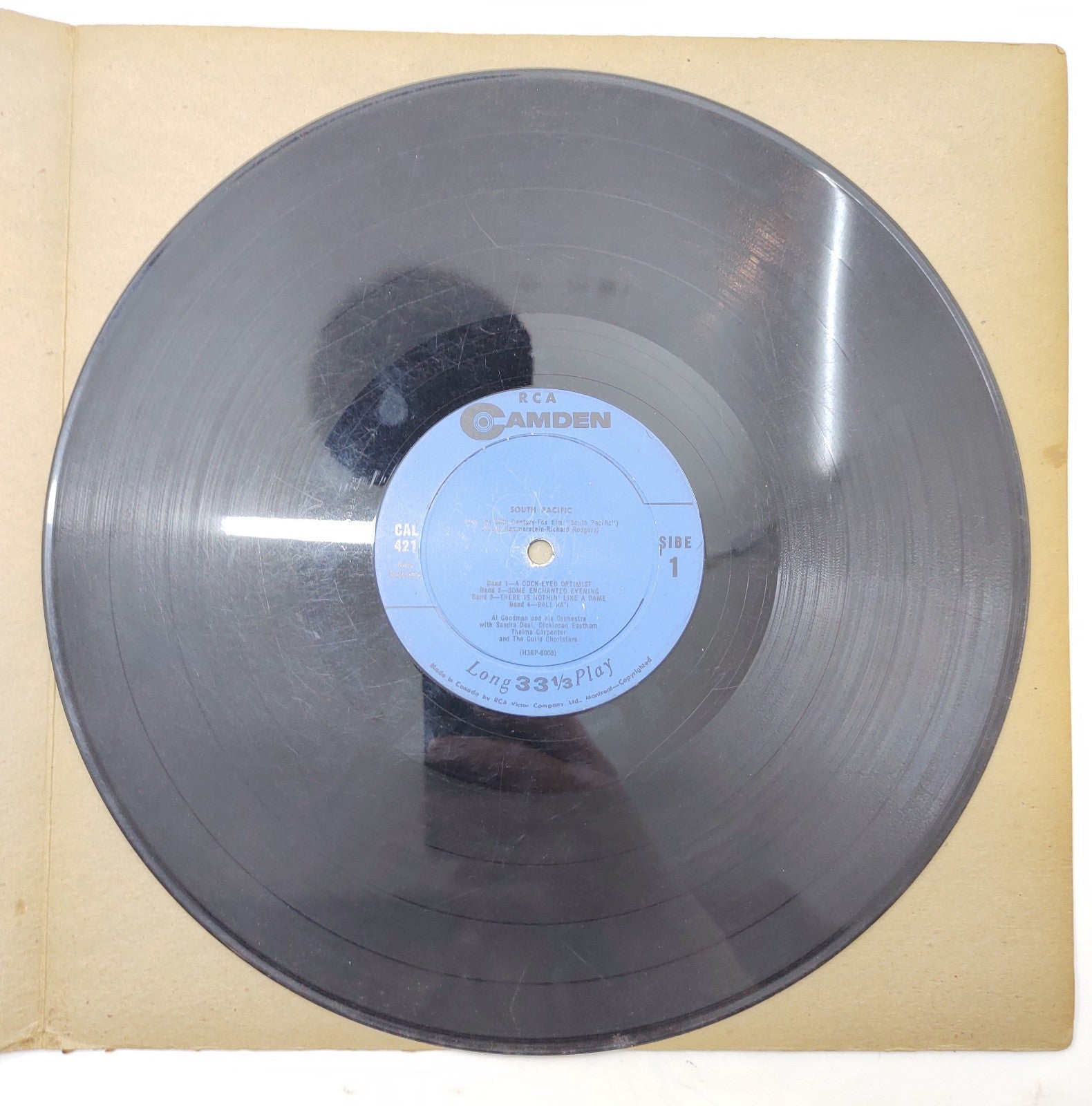 Al Goodman & His Orchestra – Rodgers & Hammerstein RCA Camden CAL-421