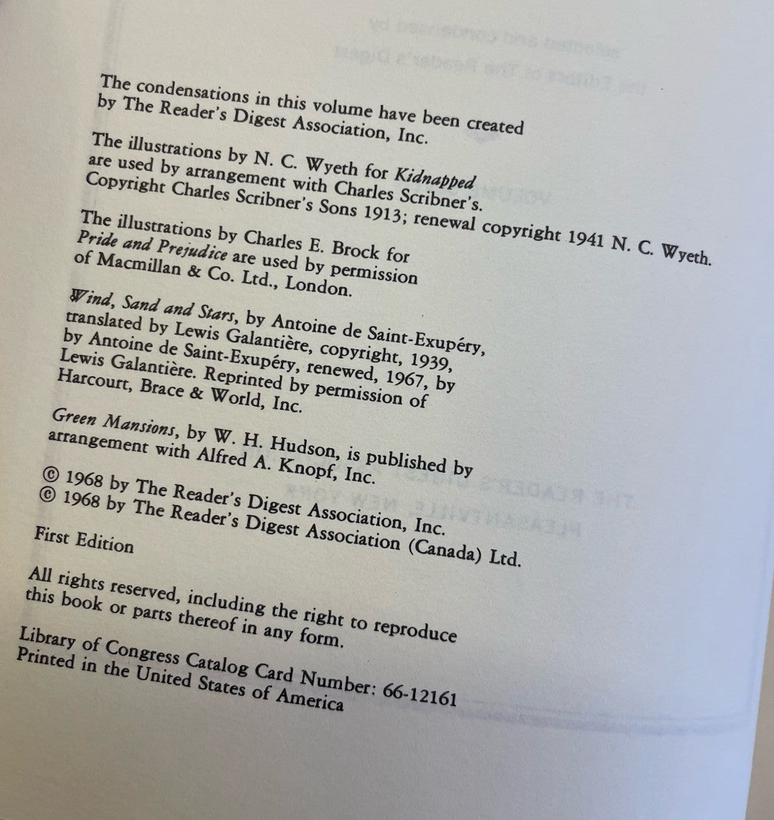 Readers Digest Best Loved Books For Young Readers Vol 7 1969 NM