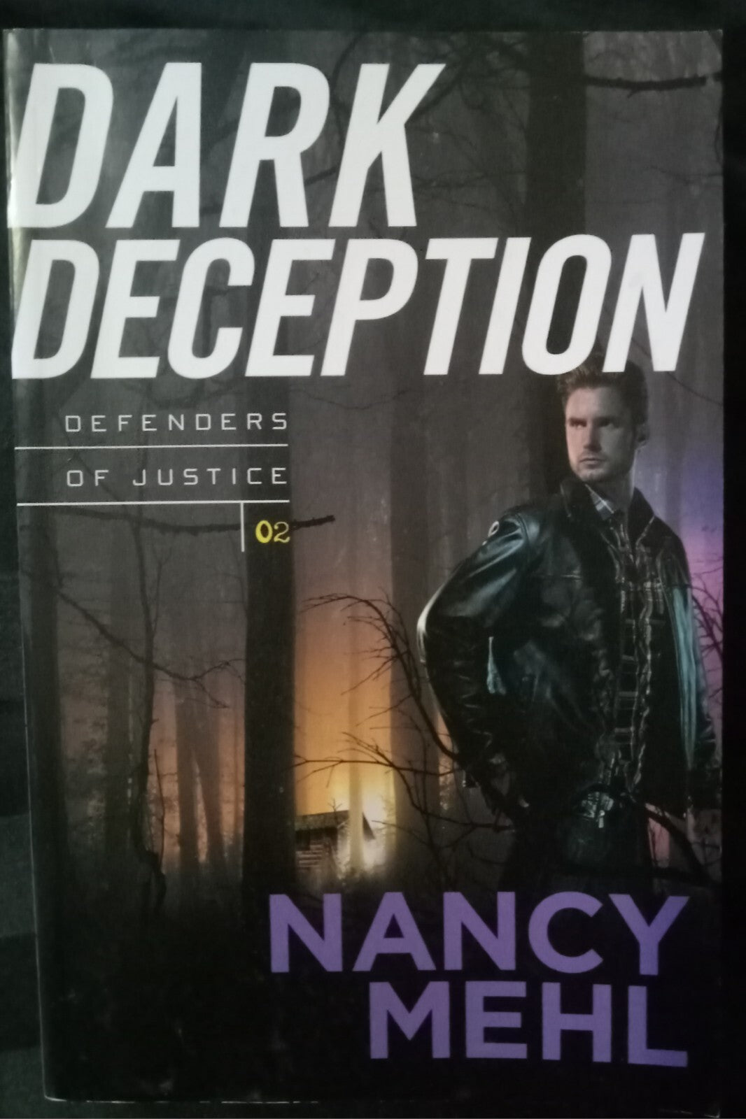 Dark Deception (Defenders of Justice #2) by Nancy Mehl – Thriller PB VG+
