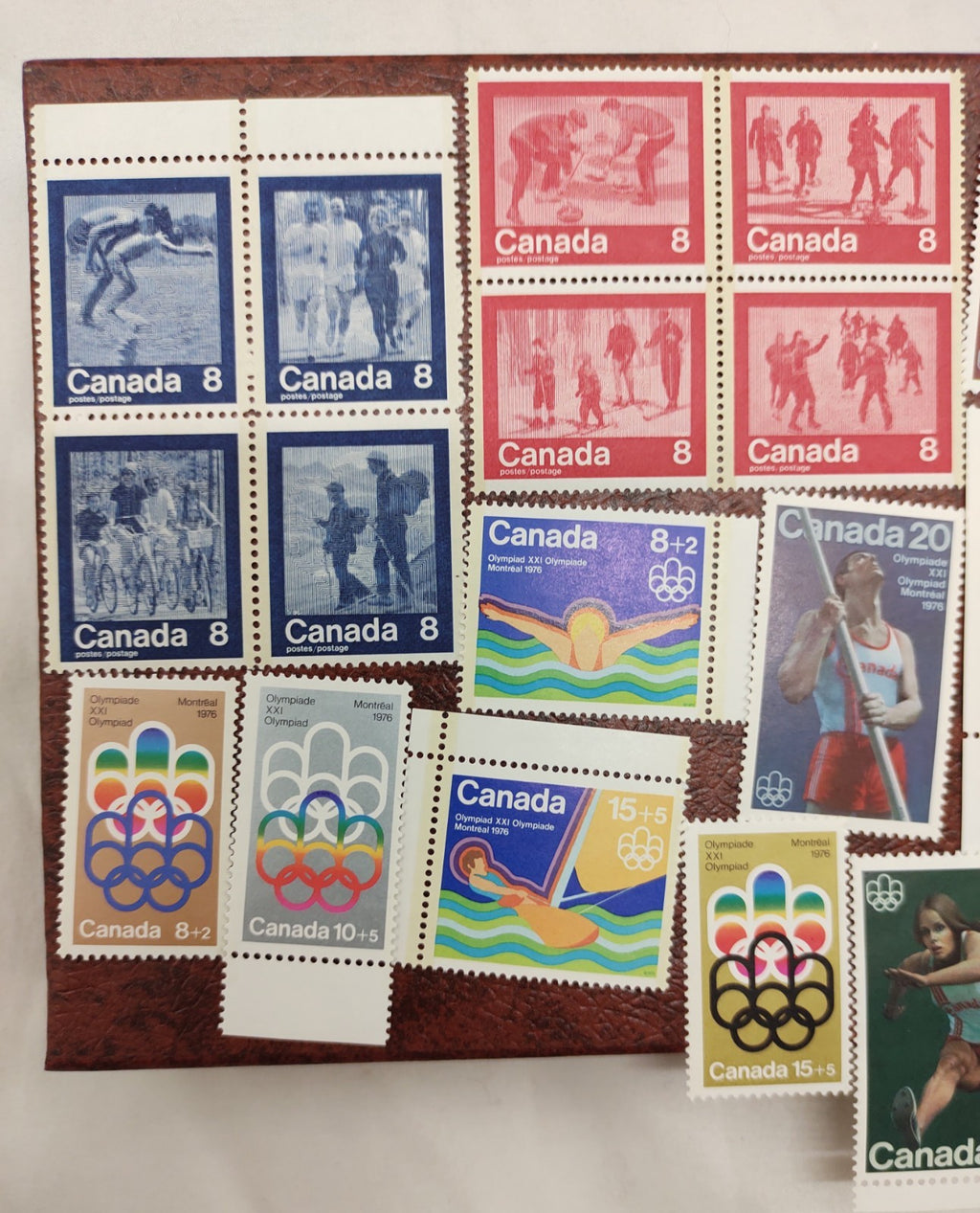 Canada Post 1976 Olympic Games Stamp Souvenir Collection Vol 1 S002 MNH