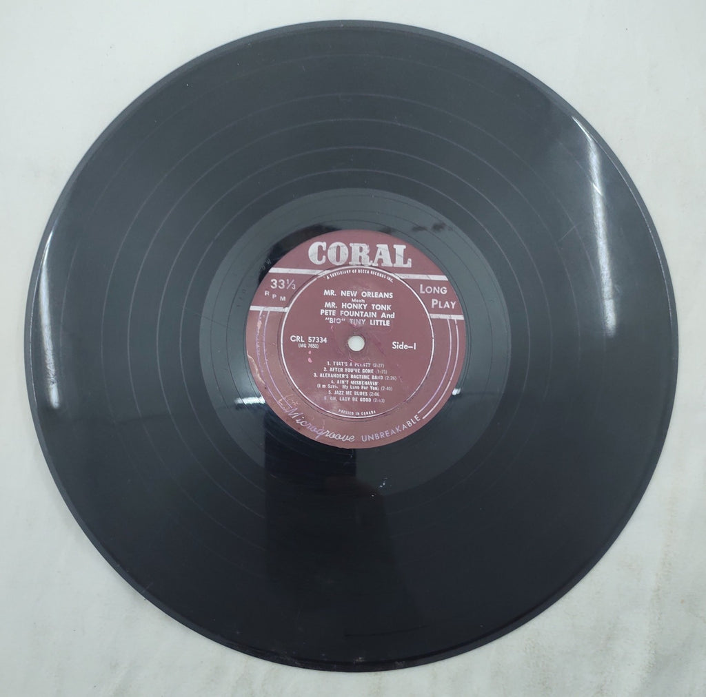 Pete Fountain & Big Tiny – Mr New Orleans Meets Mr Honky Tonk LP Coral CRL-57334
