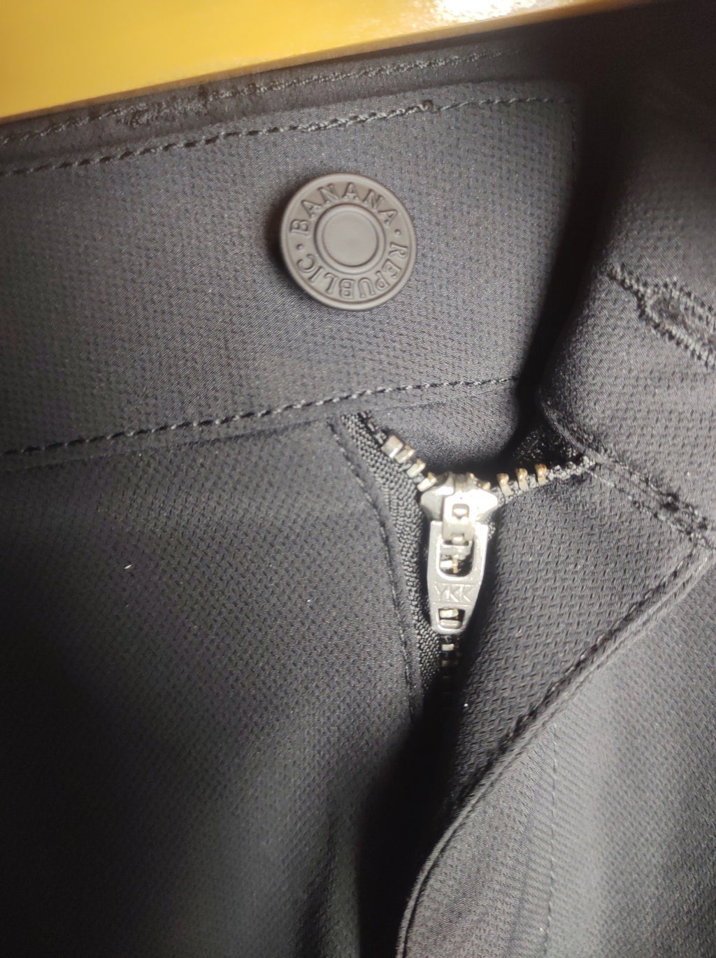 Banana Republic Men’s Black Dress Pants 38x32 Flat Front Modern Fit NWT