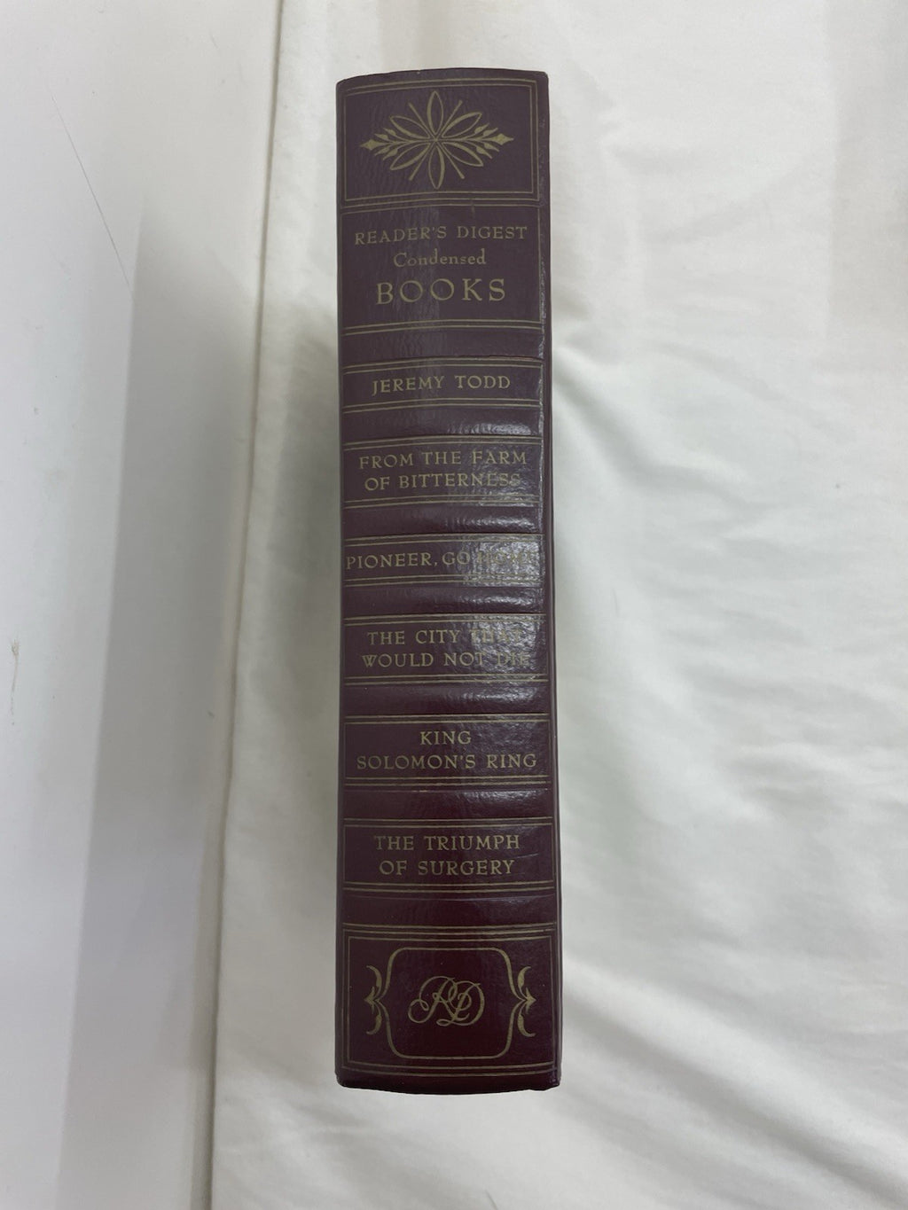 Readers Digest Condensed Books 1st Edition HC W/slipcover 1959 Vintage 4 In 1