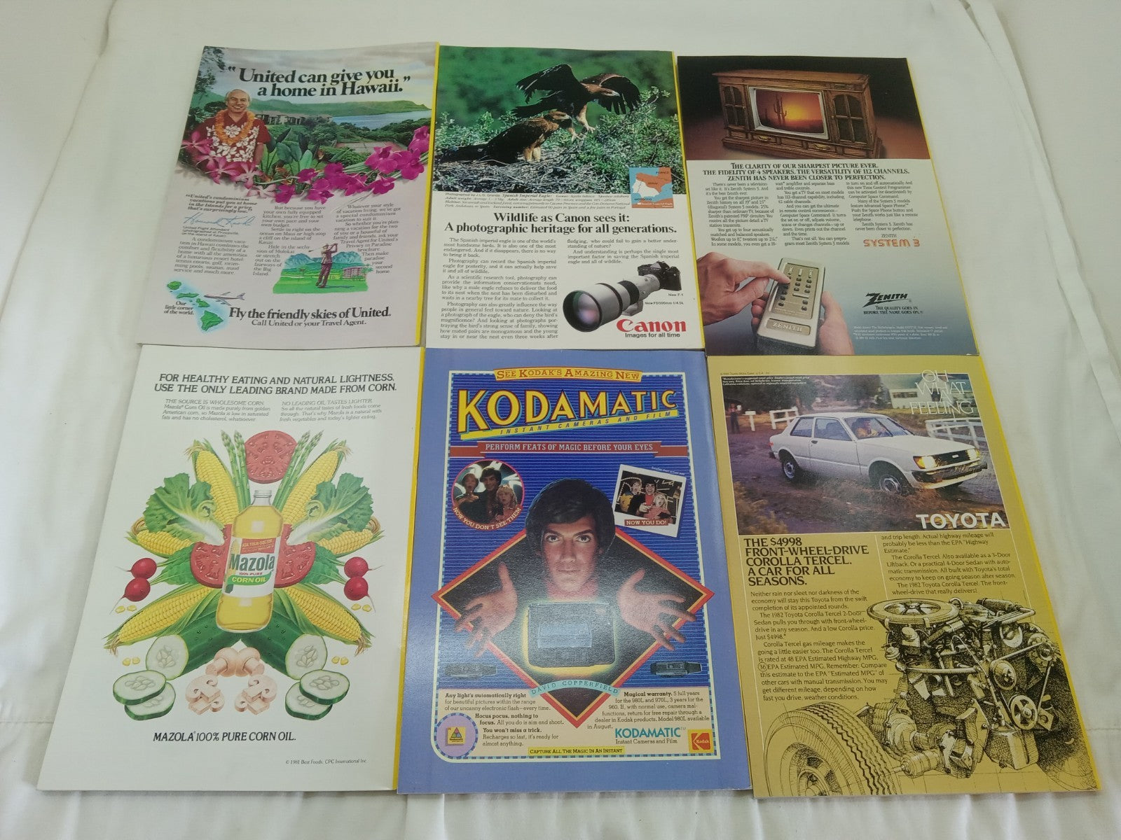 National Geographic Jan–June 1982 | VG+ Vintage Set | 6 Issues + Slipcase