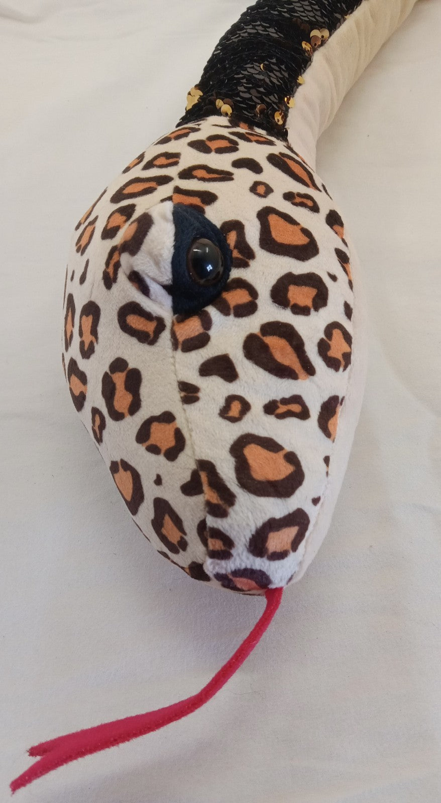 Sequence Snake Plushie – Wild Republic Black & Gold Stuffed Animal Toy