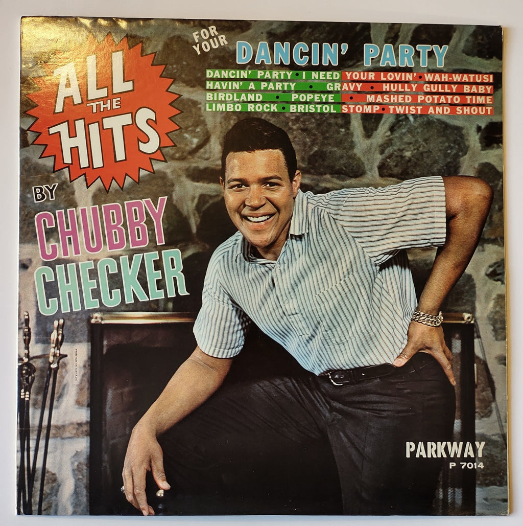 All The Hits By Chubby Checker Nova Parkway P-7014 1963 Pop LP