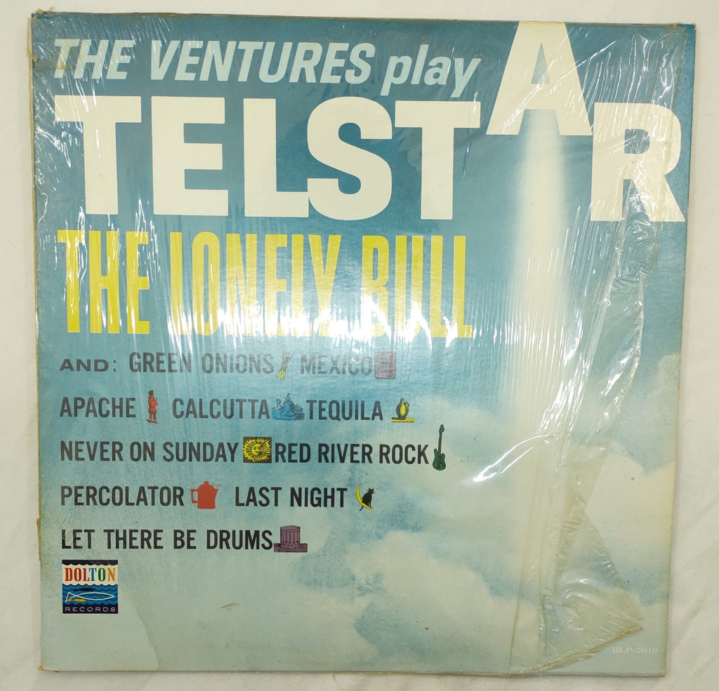 The Ventures – Play Telstar / The Lonely Bull LP Dolton BLP 2019 Surf
