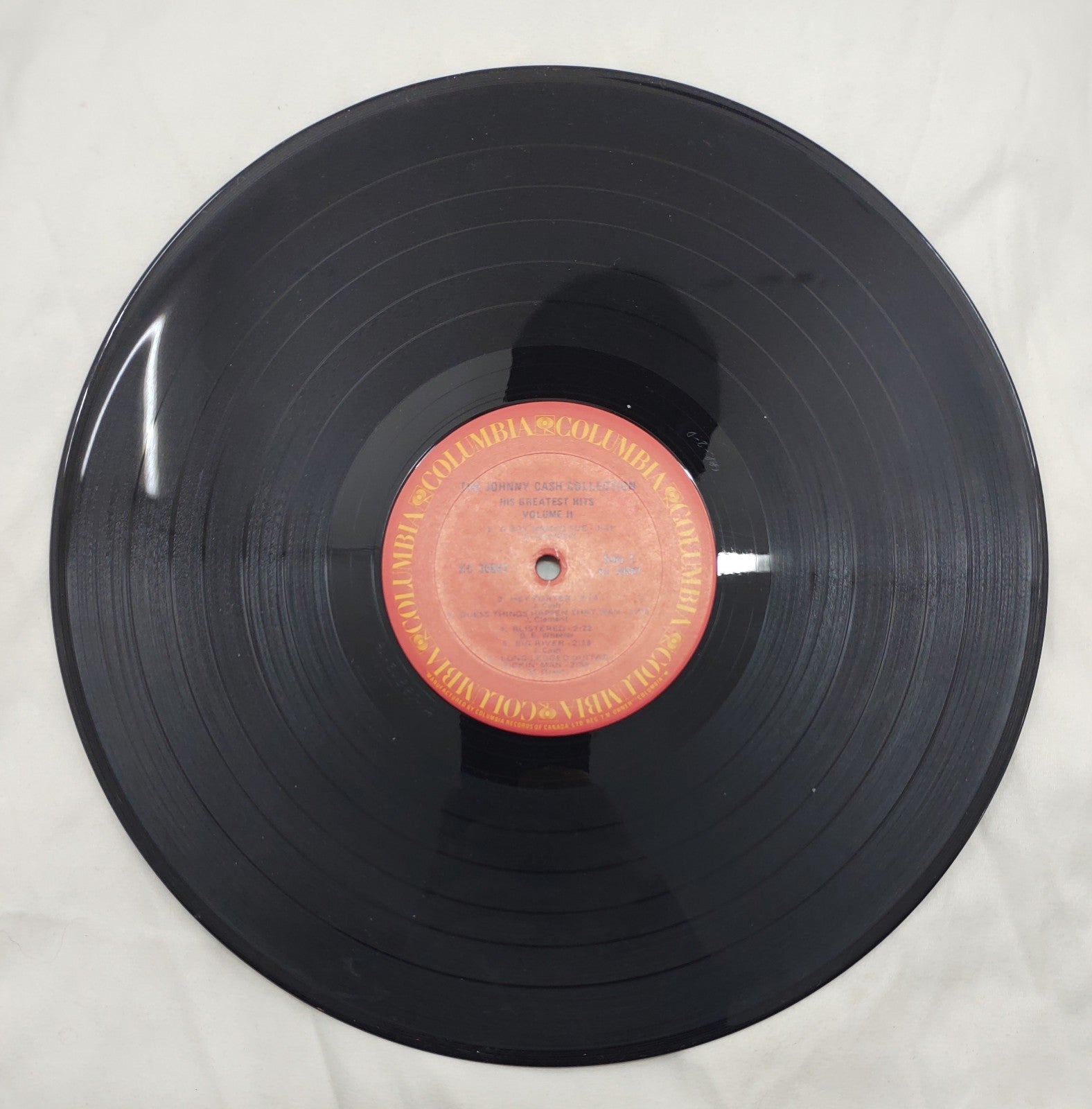 Johnny Cash – His Greatest Hits Vol II LP 1971 Columbia KC-30887 Country VG