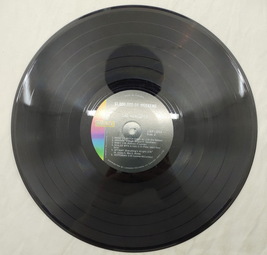 The Ventures – $1,000,000.00 LP Liberty LRP-2054 Canada Surf Rock Stereo
