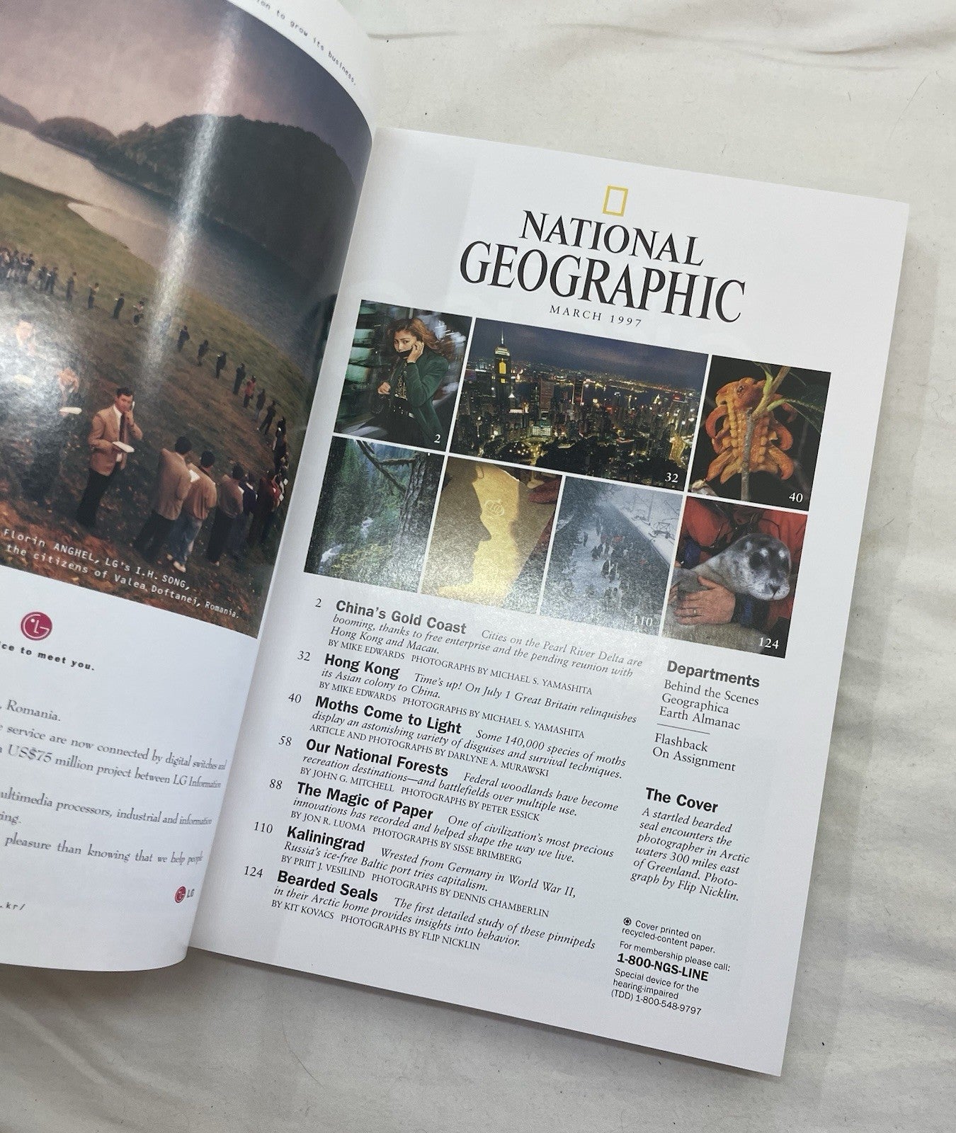 Nat Geo Mag Lot Jan–Jun 1997 Vtg Slipcvr Wildlife Travel Retro School