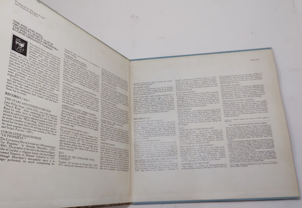 The Philadelphia Orchestra – March Album 2xLP Eugene Ormandy Columbia